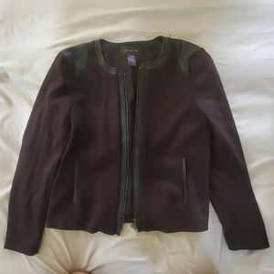 Ann Taylor Factory Zip Up Jacket